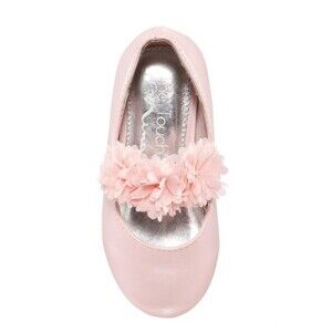 Touch of Nina Monnica Toddler Pink Girls' Ballet Flats Shoes, 8